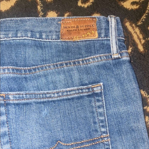 Denim & Supply Ralph Lauren Relaxed Skinny Distressed Blue Jeans 27 - Picture 4 of 8
